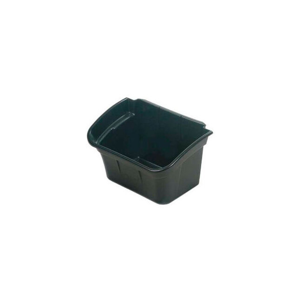Rubbermaid Utility Bin 4 Gallon Capacity 12-1/8""L x 10-1/2""W x 17""H Black