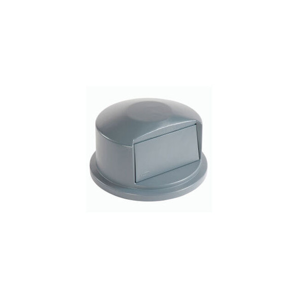 Dome Lid For 32 Gallon Round Trash Container - Gray