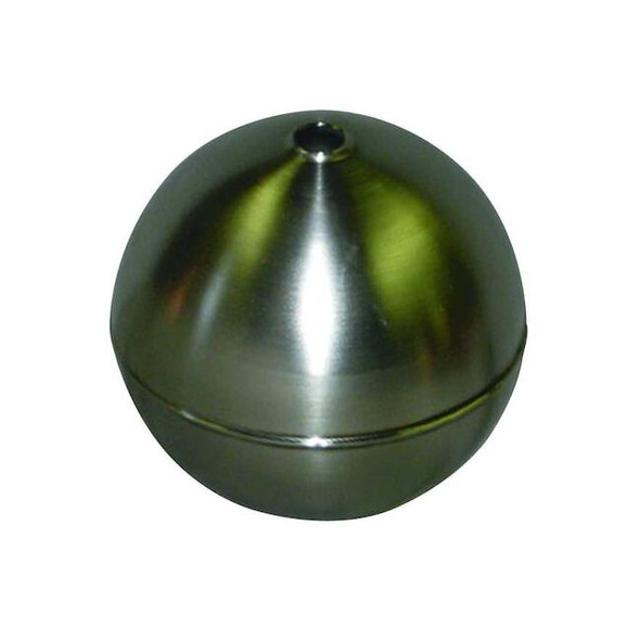 Naugatuck Float Ball,Round,SS,10 In GRT10S418B