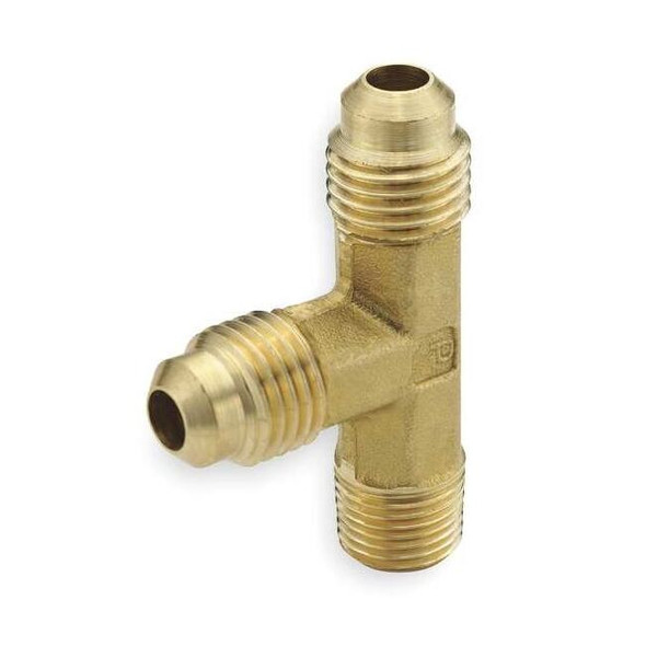 Parker Tee,Brass,Flared5/8",MNPT1/2",Flared5/8" 151F-10-8