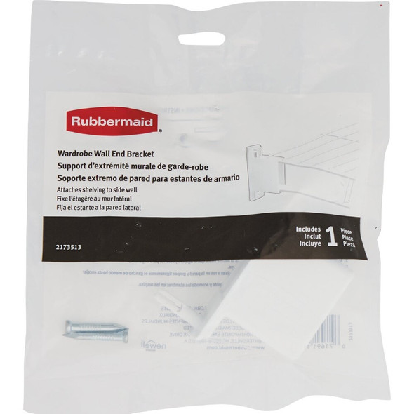 Rubbermaid Wardrobe Wall Bracket 1950472 259101