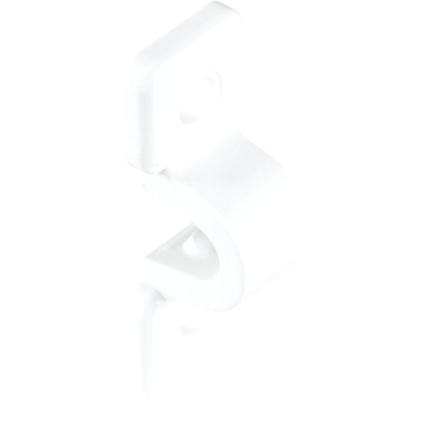 Rubbermaid White Universal Direct Mount C-Clamp Clips (20-Count) FG3D30LWWHT