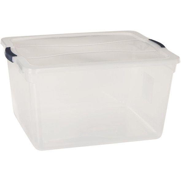 Rubbermaid 71 Qt. Cleverstore Clear Tote RMCC710000