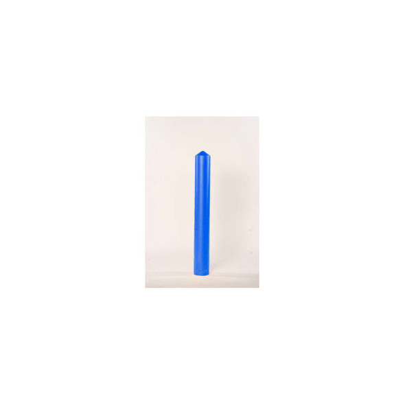 Eagle Smooth Bollard Post Sleeve 6"" Blue 1736BL