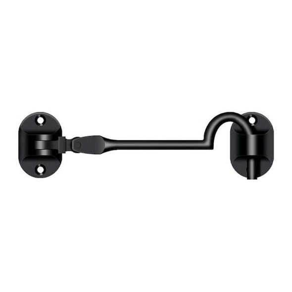 Deltana Cabin Hooks, British Style, 4" Black CHB4U19