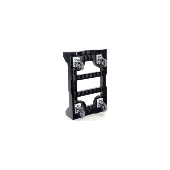 Global Industrial Plastic Container Dolly 27-1/2""Lx18""W 650 Lb. Capacity