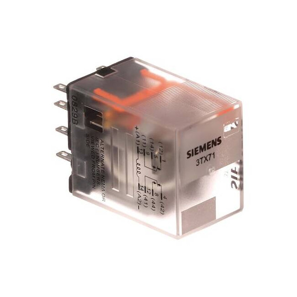 Siemens Plug-In, Plug-In Relay, Square, 12 A, 8, Pin 3TX7111-3DC03C