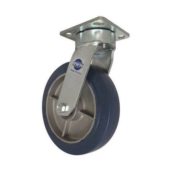 Rwm Kngpnls Plte Cstr,Swvl,Rbr,6",615 lb. 65-RAB-0620-S-EHT