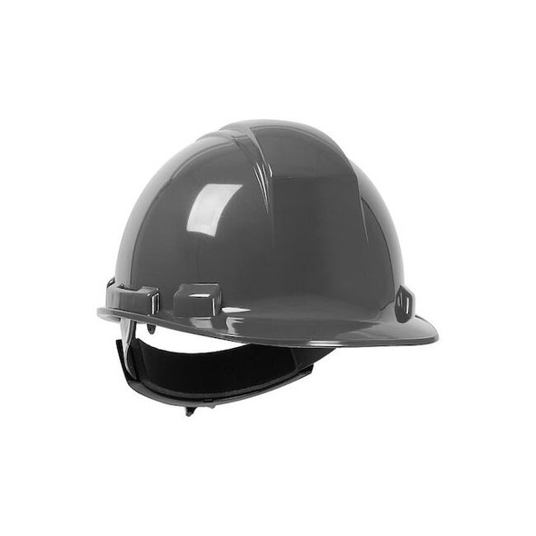 Hard Hat, Dynamic, HDPE, 4 Point Ratchet, Type 1, Class E, Dark Gray