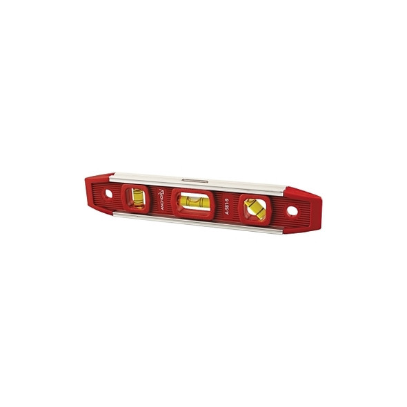 Magnetic Torpedo Level, 9 in, 3 Vials