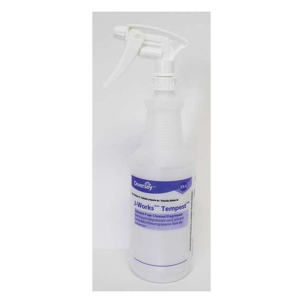 Tolco 32 oz. Clear, Preprinted Trigger Spray Bottle, PK12 130276