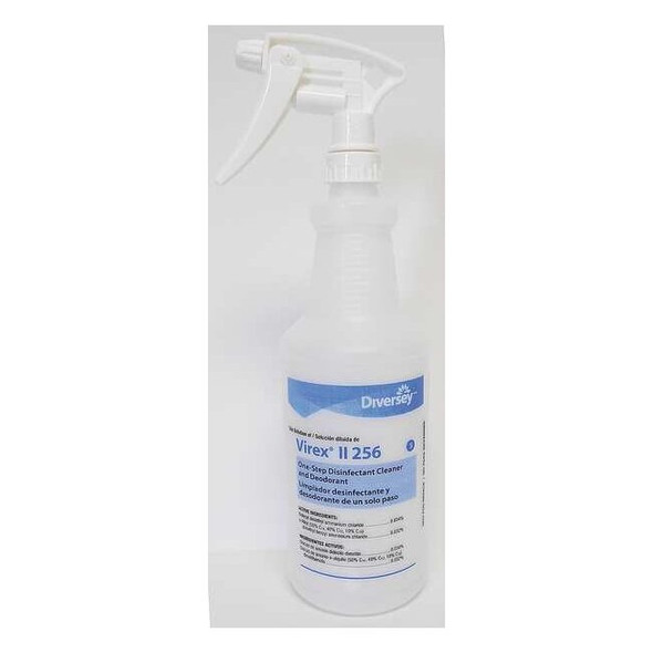 Tolco 32 oz. Clear, Preprinted Trigger Spray Bottle, PK12 130252