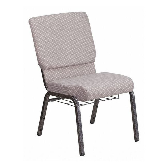 Hercules Church Chair, 19-1/4 in W 25" L 33-1/4" H, Fabric Seat