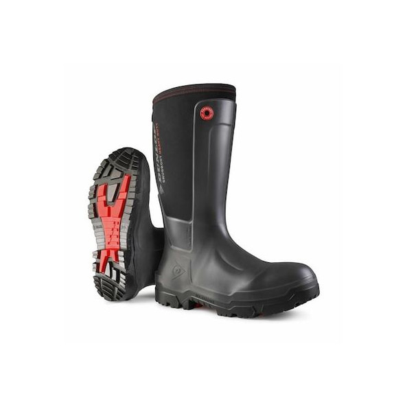 Dunlop Dunlop Snugboot , 10D, Knee, Black, PR LG8HU01.10