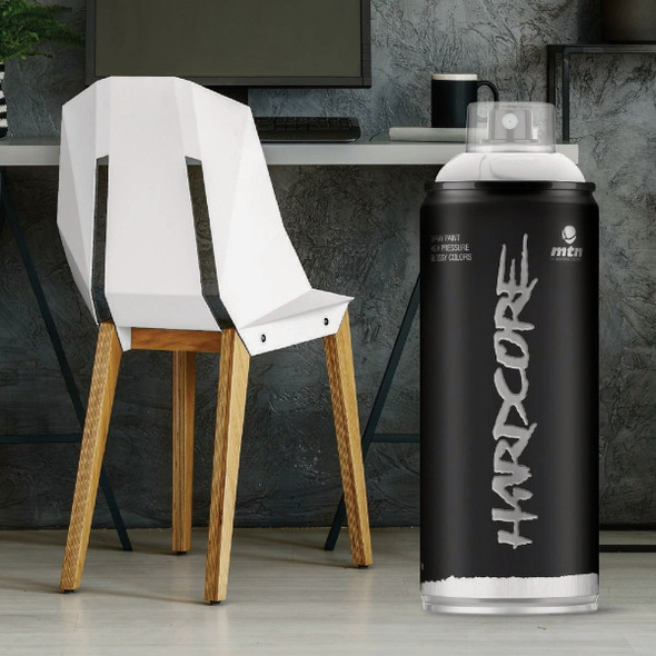 MTN Hardcore 400ml White Spray Paint EX014H9010 789207