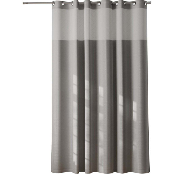Zenna Home 71x74 Grey Instacurtain ZFRKDNGY