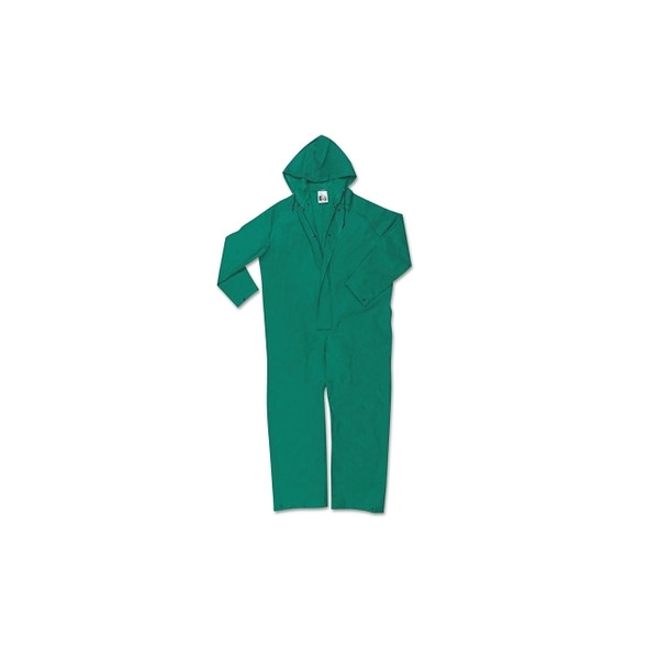 3881 Dominator Coverall, 0.42 mm, PVC/Poly/PVC, Green, X-Large