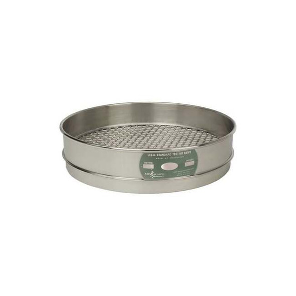 Advantech Manufacturing Wire Cloth Laboratory Test Sieve,Medium 40SS12I