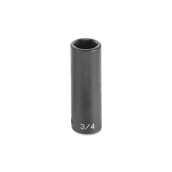 Impact Socket, 1/2 in Drive Size, 36 mm Socket Size, Hex, 6-point, Deep Length