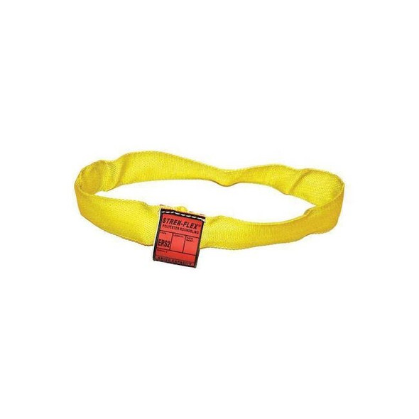 Stren-Flex Round Sling,Endless,Yellow,12 ft. L STRERS3-12