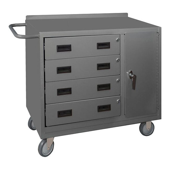 Durham Mfg Mobile Service Bench,42" W,22" L 2211-95