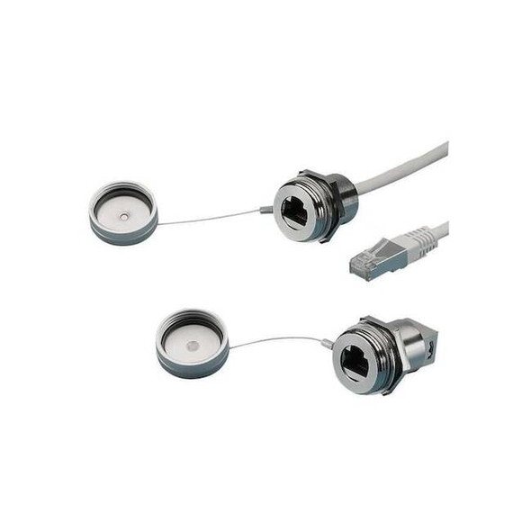 Rittal RJ45 Interface Port, Port Accessory, Brass 2482730