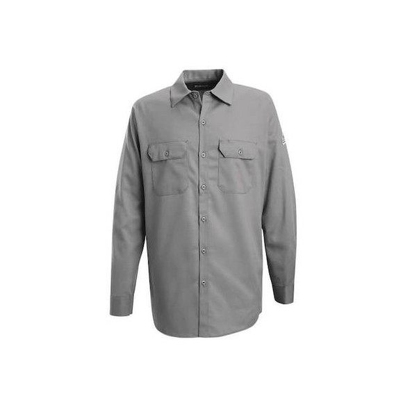 Men's Flame-Resistant Collared Shirt, 7.7 cal/sq cm, M, Excel FR(R)