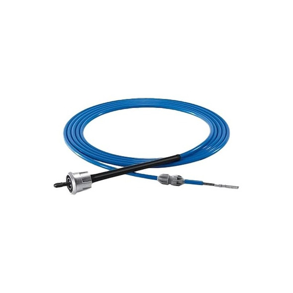 Goodway Flexible Shaft 45' For Quick Connect Brush 9/16"-1" ID Tubes GTC-703Q-45