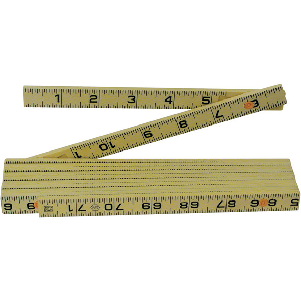 MaxiFlex 6 Foot Folding Ruler Inside Read 61609