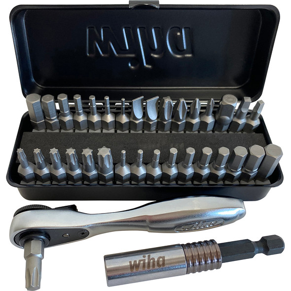 35 Piece 1/4" Ratchet and Bit Set 74996