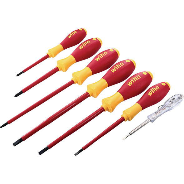 7 Piece Insulated SoftFinish Screwdriver and Voltage Detector Set 32087
