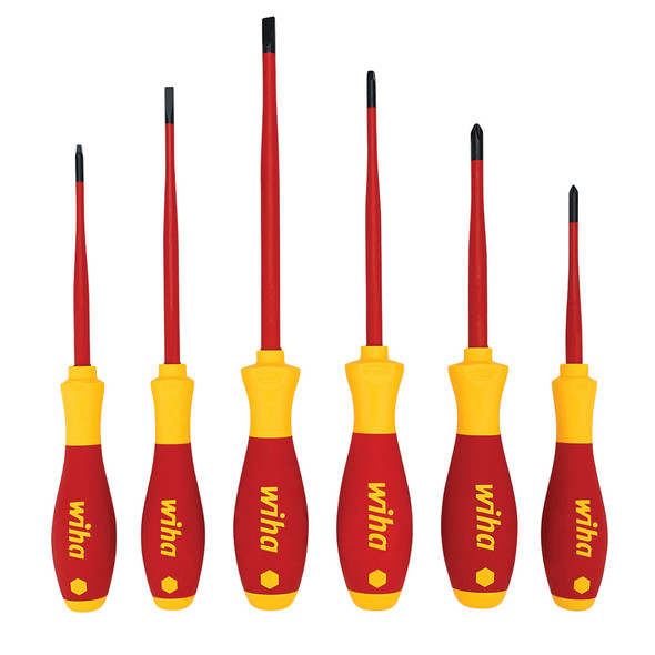 6 Piece Insulated SlimLine Screwdriver Set 32196