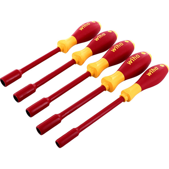 5 Piece Insulated SoftFinish Nut Driver Set - Metric 32291