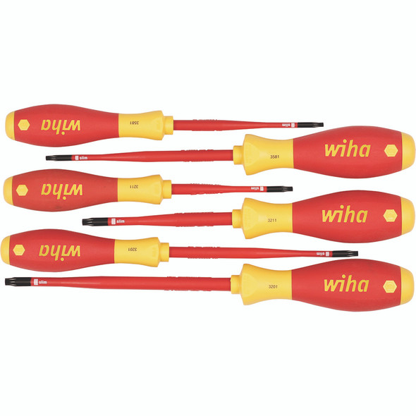 6 Piece Insulated Security Torx Screwdriver Set 32596