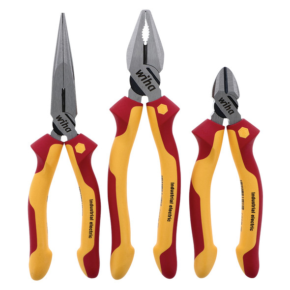 3 Piece Insulated Pliers and Cutters Set 32864