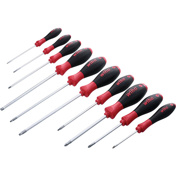 10 Piece SoftFinish Phillips and Square Screwdriver Set 30290