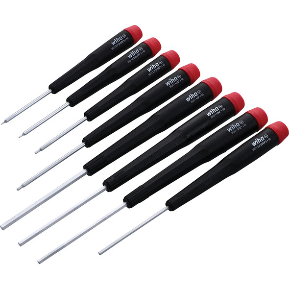 8 Piece Precision Hex Screwdriver Set - Inch 26391