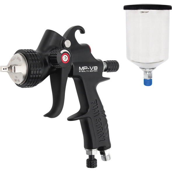 Spray Gun - Stealth V8 -  600cc Aluminum Cup 1.3mm 6876G-MP-V8-A