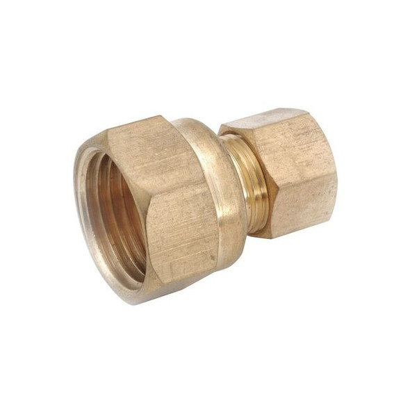 Manufacturer Varies 1/2" x 7/8" Low Lead Brass Female Coupling 700066-1408
