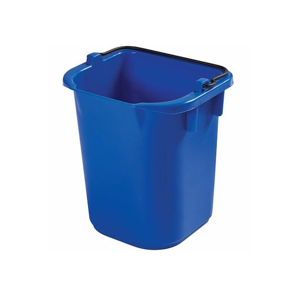 Rubbermaid Commercial Disinfecting Pail,5 qt,Blue 1857376 Pack of 4