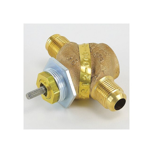 Schneider Electric Valve Union,5/8" O.D.,Flare,Open,2.2 gpm VB-7212-0-4-3