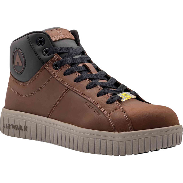 DEUCE Mid SD10 - Men's Mid Top Shoe -Brown/Black/Gray - Size: 10.5 - D - (Regular) AW6203-10.5M