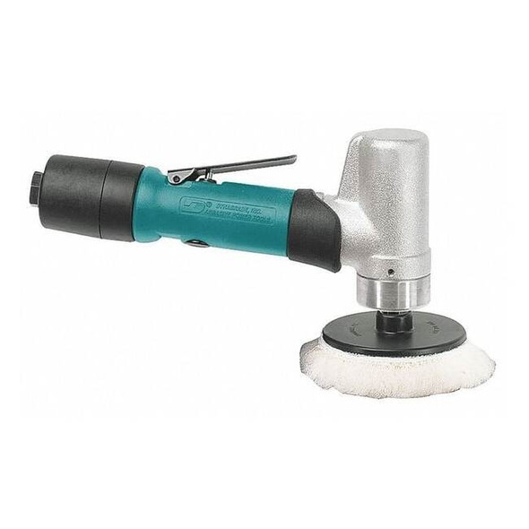 Dynabrade Air Buffer,3 In. Pad,3200 rpm 51400