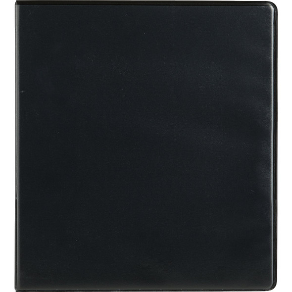 Staples 1 In. Black 3-Ring Economy Binder 374816 883543