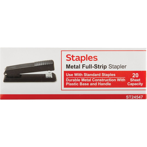 Staples 1-4 In. Staple 20-Sheet Desktop Stapler ST24547 852083