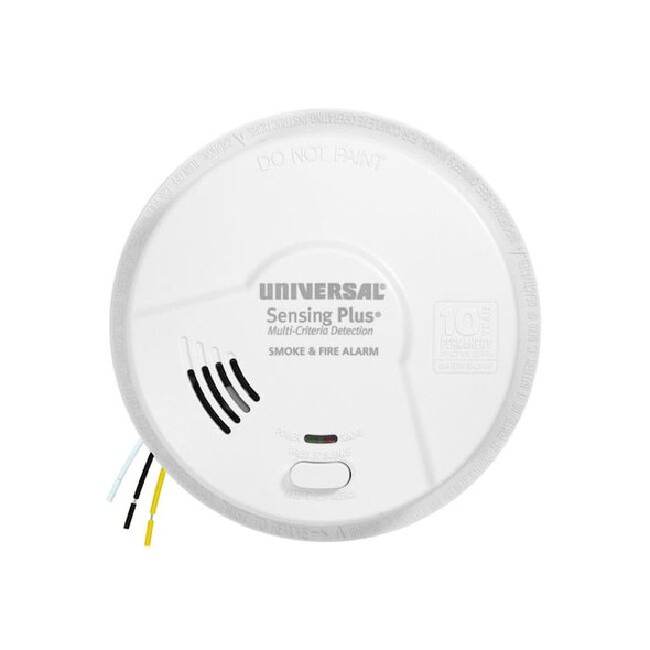 Smoke and Fire Alarm,Hardwired,LED,85 dB