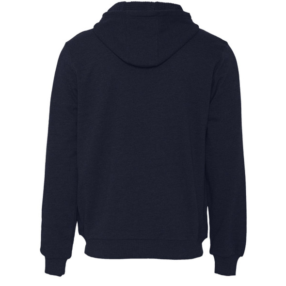 Berne Heritage Grid Large Navy Fleece-Lined Full-Zip Hooded Sweatshirt SZ107NVR440 766109