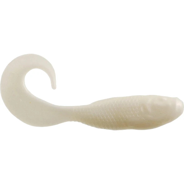 Berkley Gulp! Alive! Pearl White Saltwater Swimming Mullet Fishing Lure