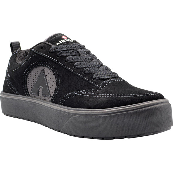 PHAT A LOW - Men's Low Top Shoe -Black / Grey - Size: 7.5 - D - (Regular) AW7301-7.5D