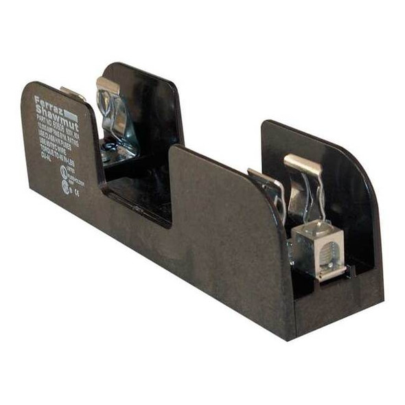 Open Fuse Block, 31 to 60A Amp Range, 600V AC/DC Volt Rating, 1 Poles, Box Lug